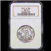 Image 2 : NGC SLAB ERROR 1947-p Walking Liberty Half Dollar 50c In 1947-d Slab Graded ms65 By NGC