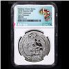 Image 2 : 2018 Rwanda S50F HMS endeavour Early Release Grades ms70, Perfection