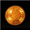 Image 6 : Proof ***Auction Highlight*** 1878 Indian Cent 1c Graded Gem Proof Red Cameo By USCG (fc)