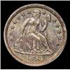 Image 2 : ***Auction Highlight*** 1856 Large Date Seated Liberty Dime 10c Graded ms65+ By SEGS (fc)