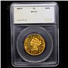 Image 4 : ***Auction Highlight*** 1847-p Gold Liberty Eagle TOP POP! 10 Graded ms63+ PL By SEGS (fc)