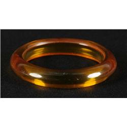 Bakelite Apple Juice Bracelet.