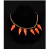Image 1 : Bakelite Carrot Necklace.