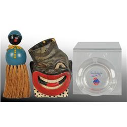 Lot of 3: Black Americana Items.