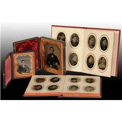 Lot of 50: Tin Types & Ambrotypes.