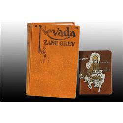 Zane Grey Nevada Novel & Zion's 1st National Bank.