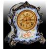 Image 1 : China Ansonia Blue Time & Strike Clock.
