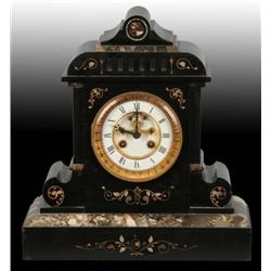 Antique Marble Time & Strike Clock.