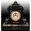 Image 1 : Antique Marble Time & Strike Clock.