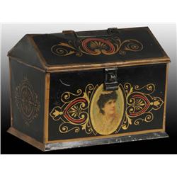 Tole Ware Vanderveer & Holmes Biscuit Box