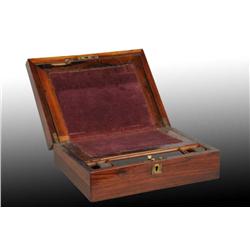 Victorian Laptop Wooden Desk.