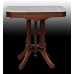 Marble Top Table.
