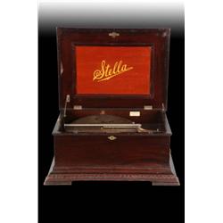 Stella Music Box with Metal Records.