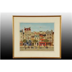 Delacroix Au Bonheur du Jour Lithograph.