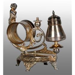 Draped Woman on Scroll Combination Set.