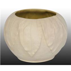 Tiffany Studios Bisque Floral Pottery.