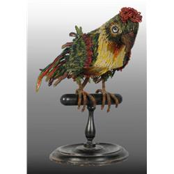 Beaded Venetian Parrot Lamp.