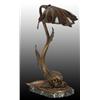 Image 1 : Bronze Mythical Fish Lamp.