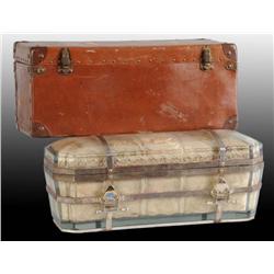 Glass Salesman Sample Coffin.