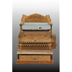 Brass Model #349 National Cash Register.