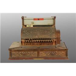 Brass Model #349-2-2 National Cash Register.