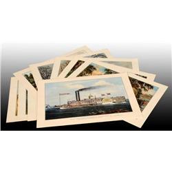Lot of 12: Currier & Ives Calendar Prints.
