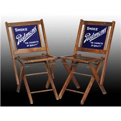 Lot of 2: Piedmont Folding Ads Chairs.