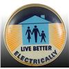 Image 1 : Lite-Up "Live Better Electrically" Sign.