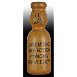 Wooden Half Milk Bottle Wall Display.