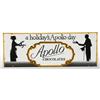 Image 1 : Porcelain Apollo Chocolates Sign.