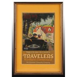 Paper Traveler's Insurance Poster.