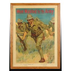 World War I Recruiting Poster.