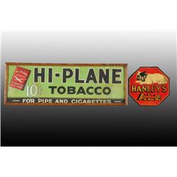 Lot of 2: Tobacco & Ale Advertising Pieces.