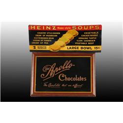 Lot of 4: Assorted Food Product Signs & Ads.