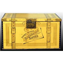Glycerol Shoe Dressing Trunk Tin.