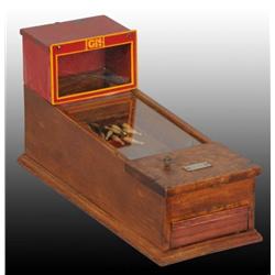 GM Company Tabletop Coin-Op Bowling & Gum Machine.