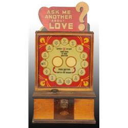 1-Cent "Ask Me About Love" Table Top Machine.
