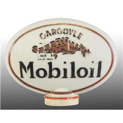 Mobiloil 1-Piece Gargoyle Gas Globe.