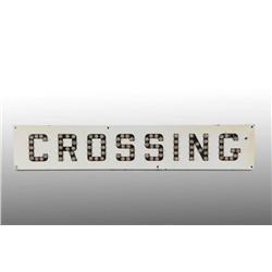 Lot of 2: Porcelain Large Strip Signs.