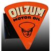 Image 1 : Tin Oilzum 2-Sided Flange Sign.