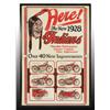 Image 1 : Paper Indian Motorcycles Poster.