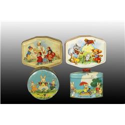 Lot of 4: Miscellaneous Tins.