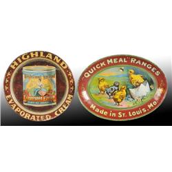 Lot of 2: Small Change Trays.