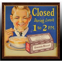 Lot of 5: Assorted Paper & Cardboard Ad Pieces.