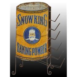 Snow King Baking Powder 2-Sided Bag Rack.