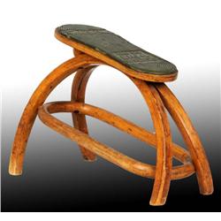 Wooden Thom McAn Shoe Footrest.