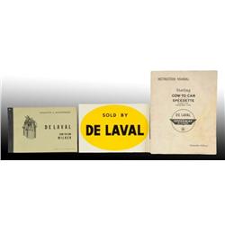 Lot of 4: De Laval Advertising Items.