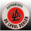 Image 1 : Tin De Laval 2-Sided Dealer Sign.