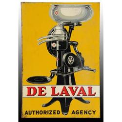 Tin De Laval Flange Sign.