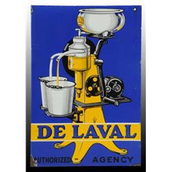 Tin De Laval Flange Sign.